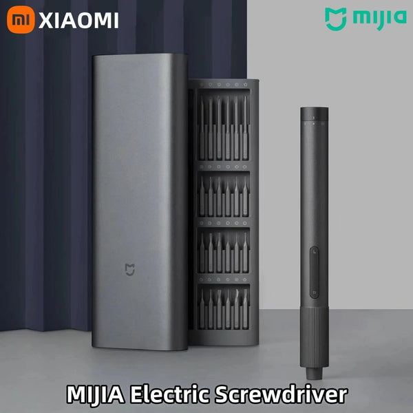 Xiaomi Mijia Electric Precision Screwdriver Kit – 2-Torque, 400 Screws, Type-C Rechargeable
