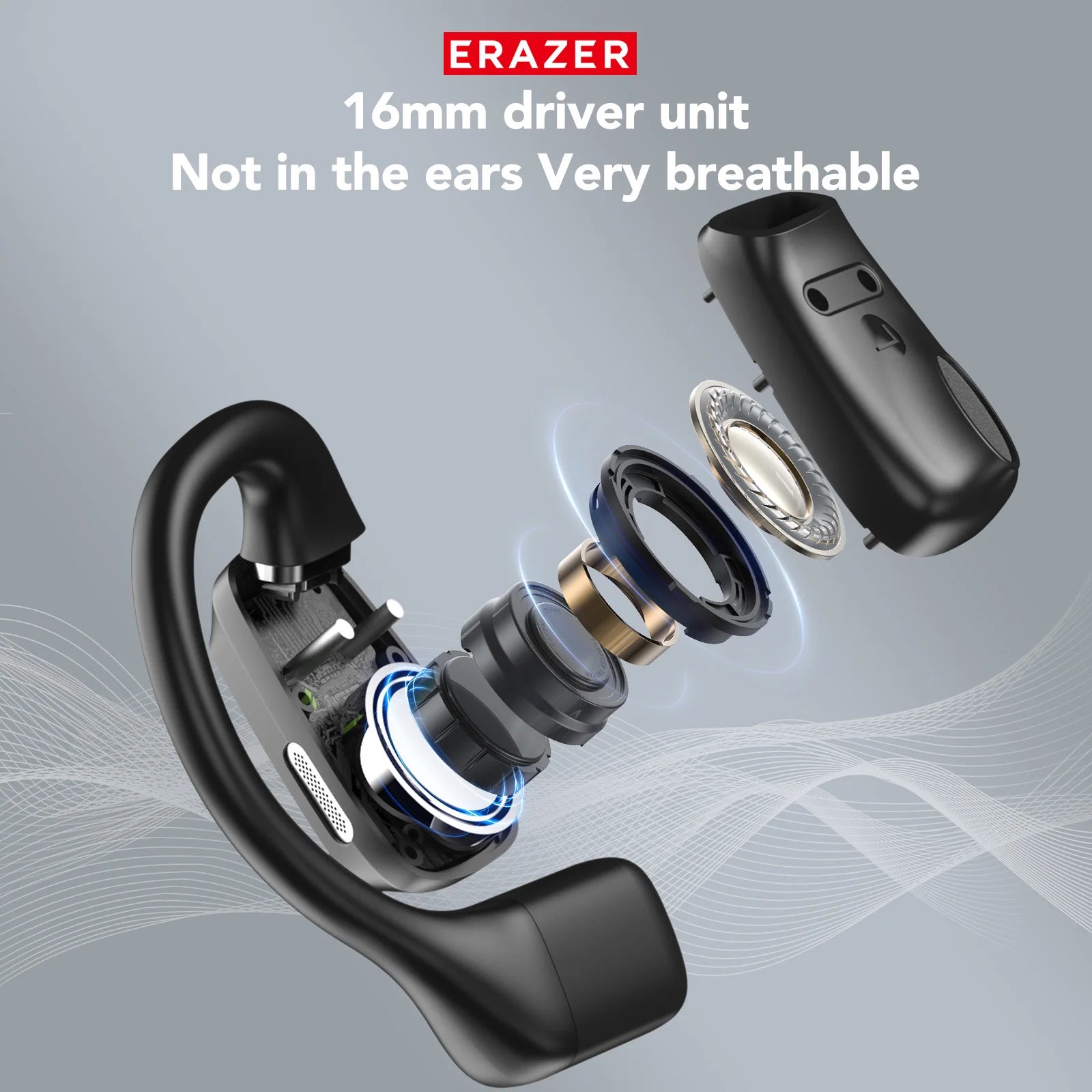 Erazer XP6 AI Bluetooth Earphones – Translator & Wireless Headset
