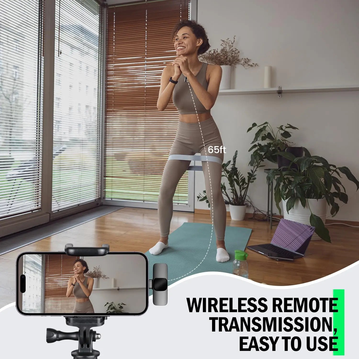 Basix Wireless Lavalier Microphone – Mini Windproof