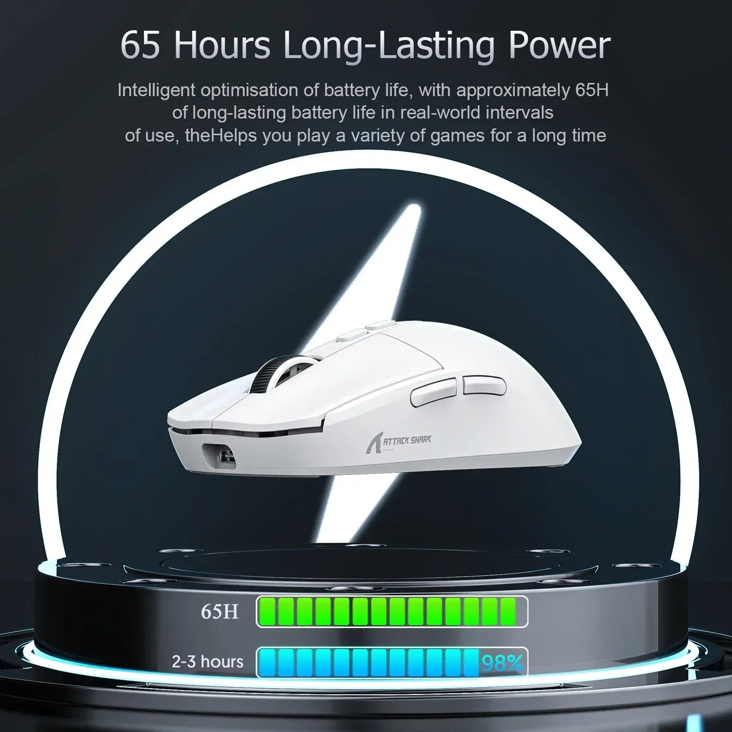 Attack Shark X6 Bluetooth Gaming Mouse – PAW3395 & Tri-Mode