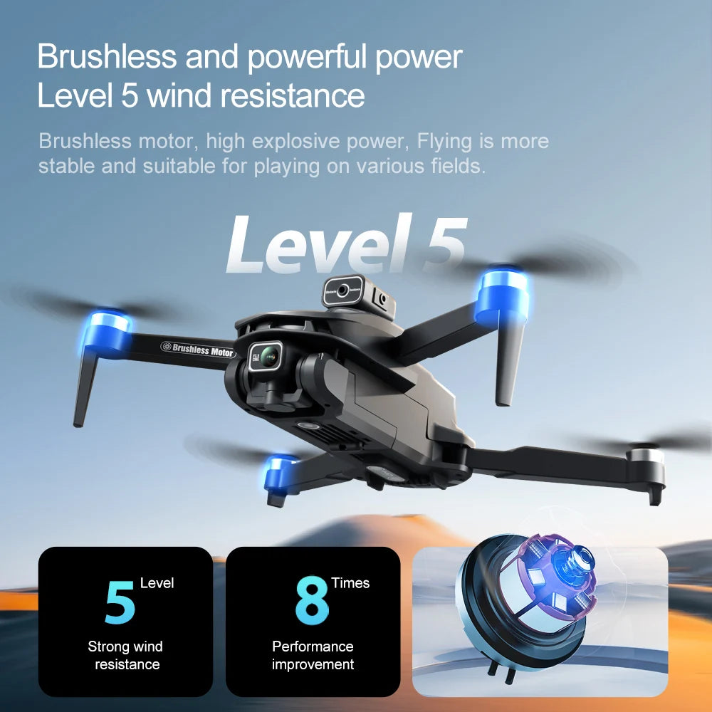 2025 V168 Pro MAX GPS Drone with 8K HD Camera