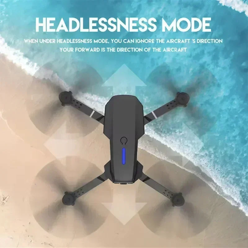 E88Pro 4K Drone – Dual HD Camera, Foldable WiFi FPV Quadcopter