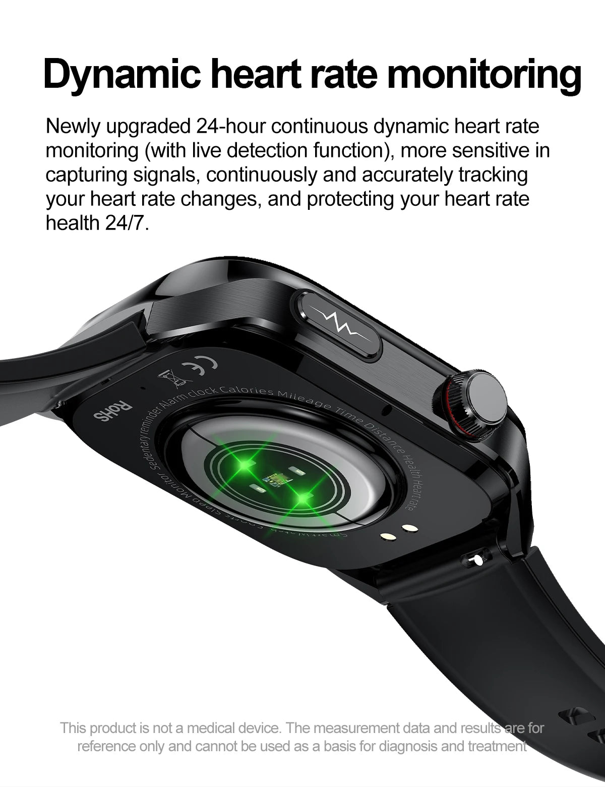 2025 Smart Health Watch – Uric Acid & Body Fat Monitor