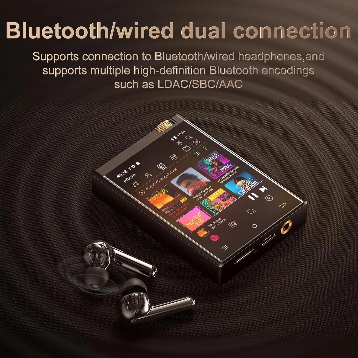 Oilsky Hi-Fi MP3 Player – Bluetooth & WiFi