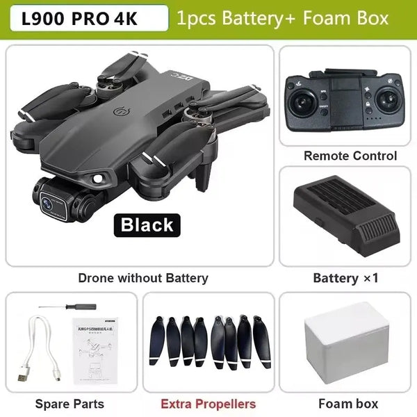L900 Pro GPS Drone with 4K Dual Camera