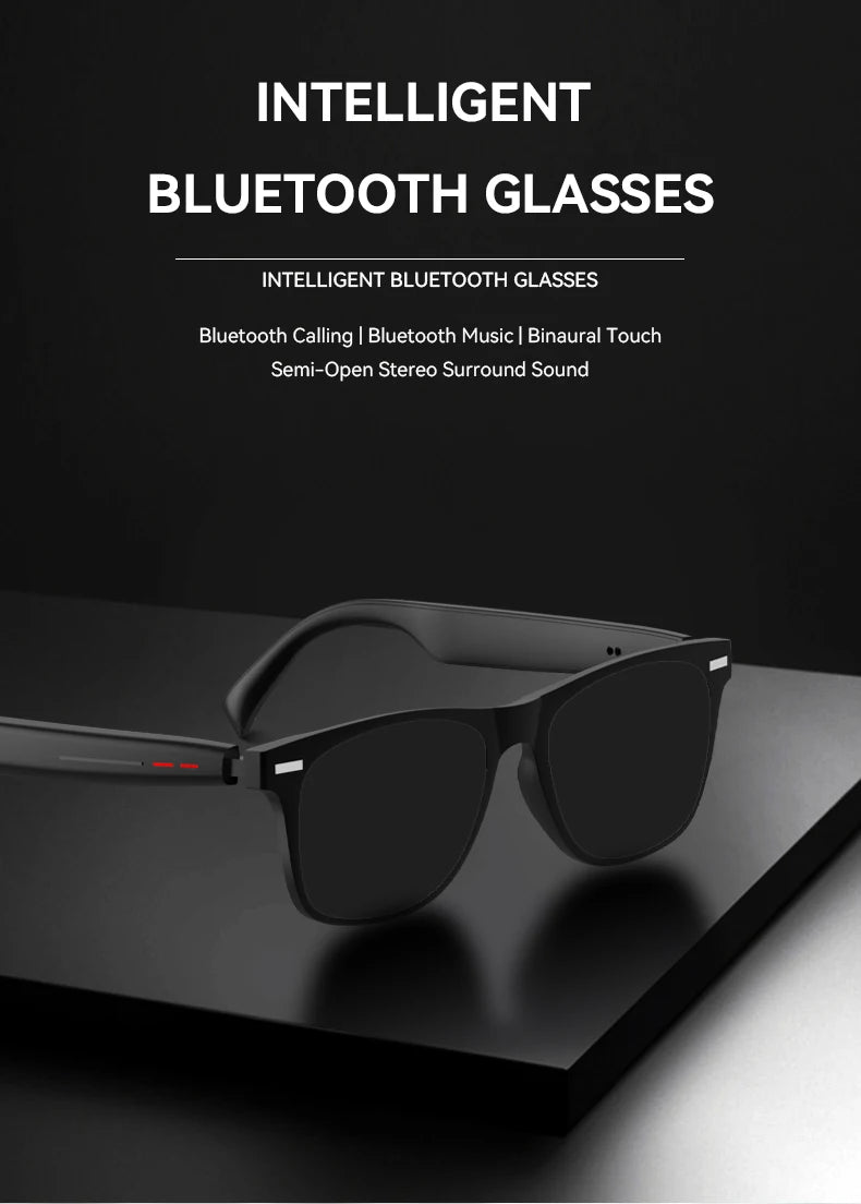 LAXASFIT Smart Sunglasses – Anti-Blue Light, Bluetooth & UV Protection