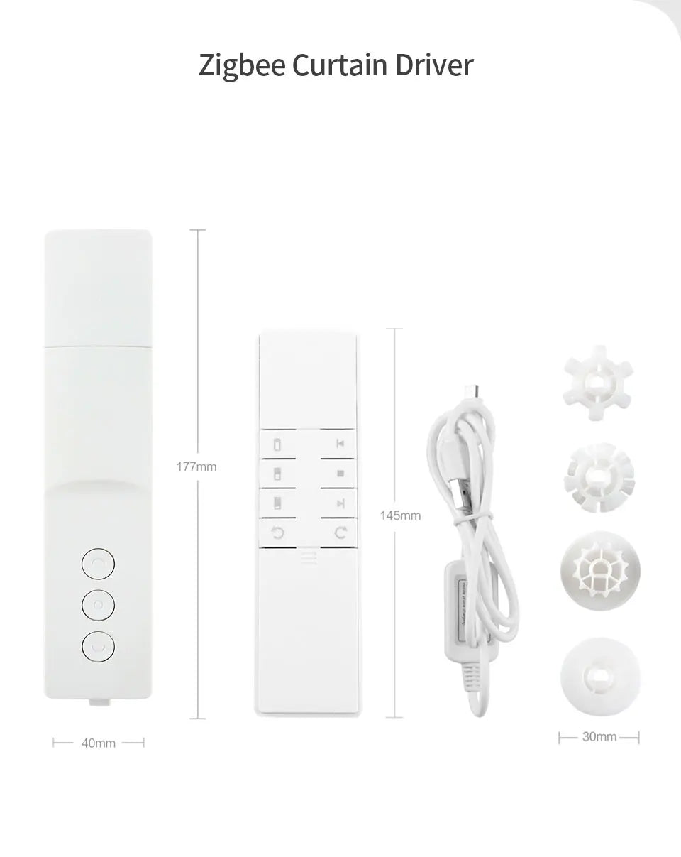 Zemismart Zigbee Smart Roller Shade Motor – Battery Powered
