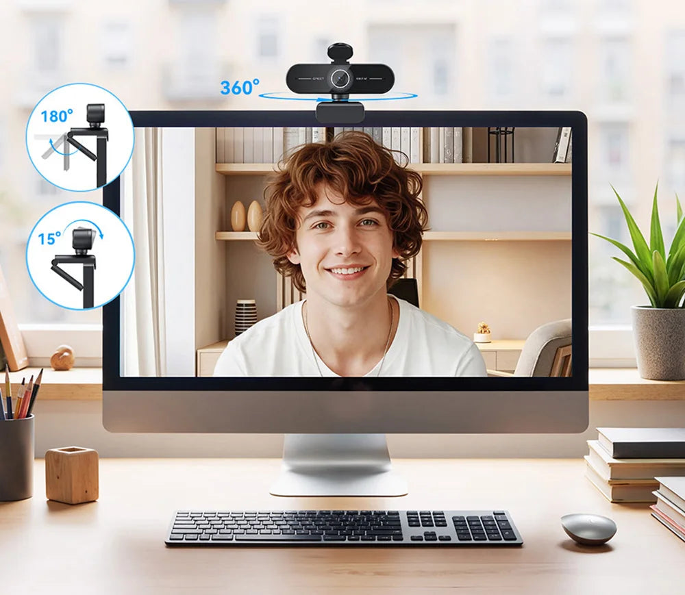 EMEET C60E – 4K/1080p HD Webcam