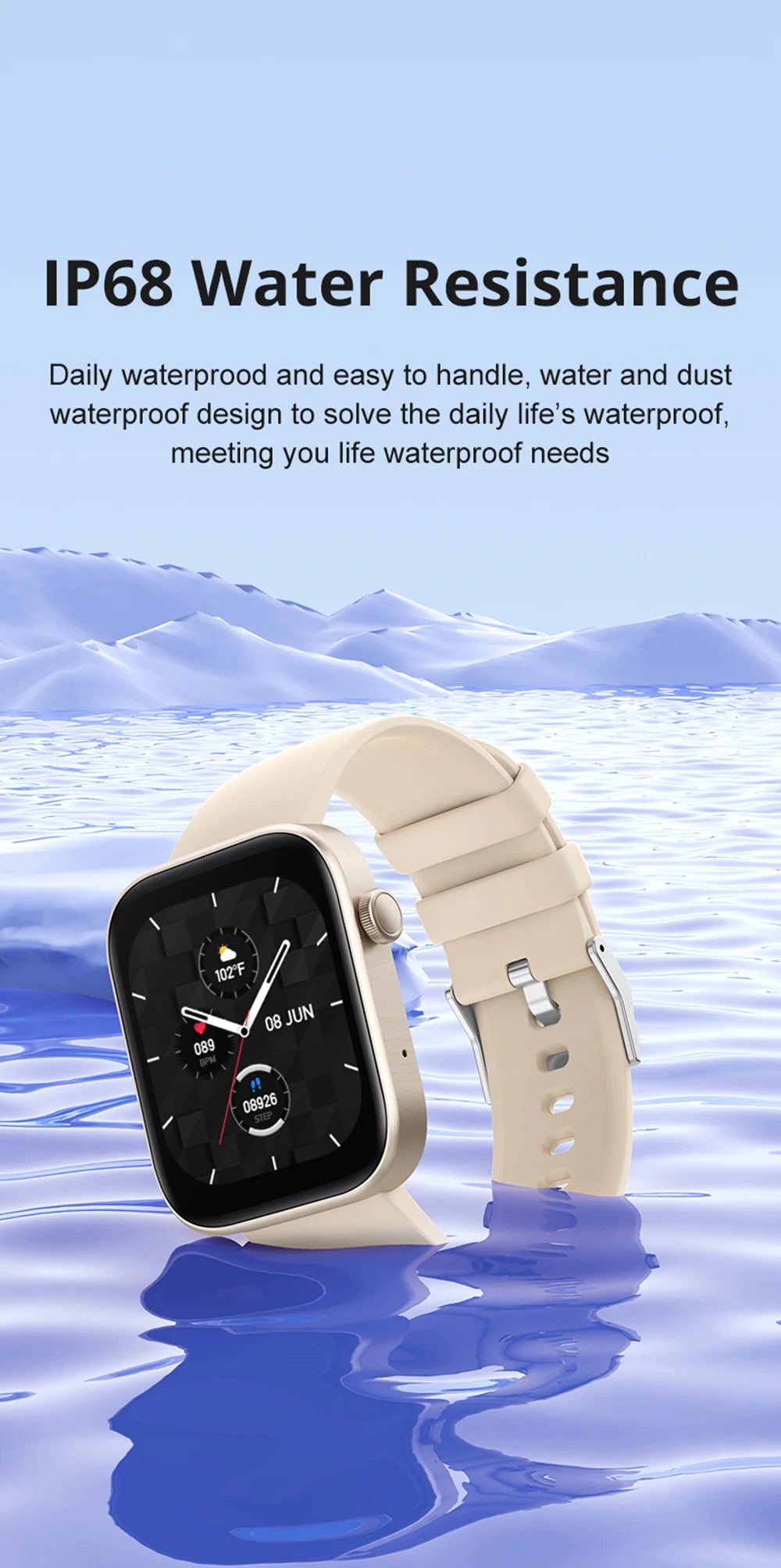 COLMI P71 Smartwatch – Voice Calling & Health Monitor