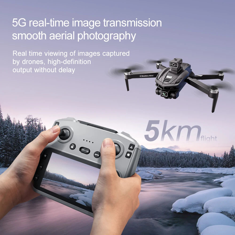 2025 V168 Pro MAX GPS Drone with 8K HD Camera