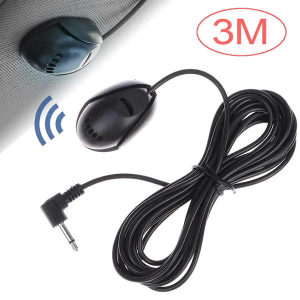 Bluetooth Car Audio Microphone – Self-Adhesive 3.5mm