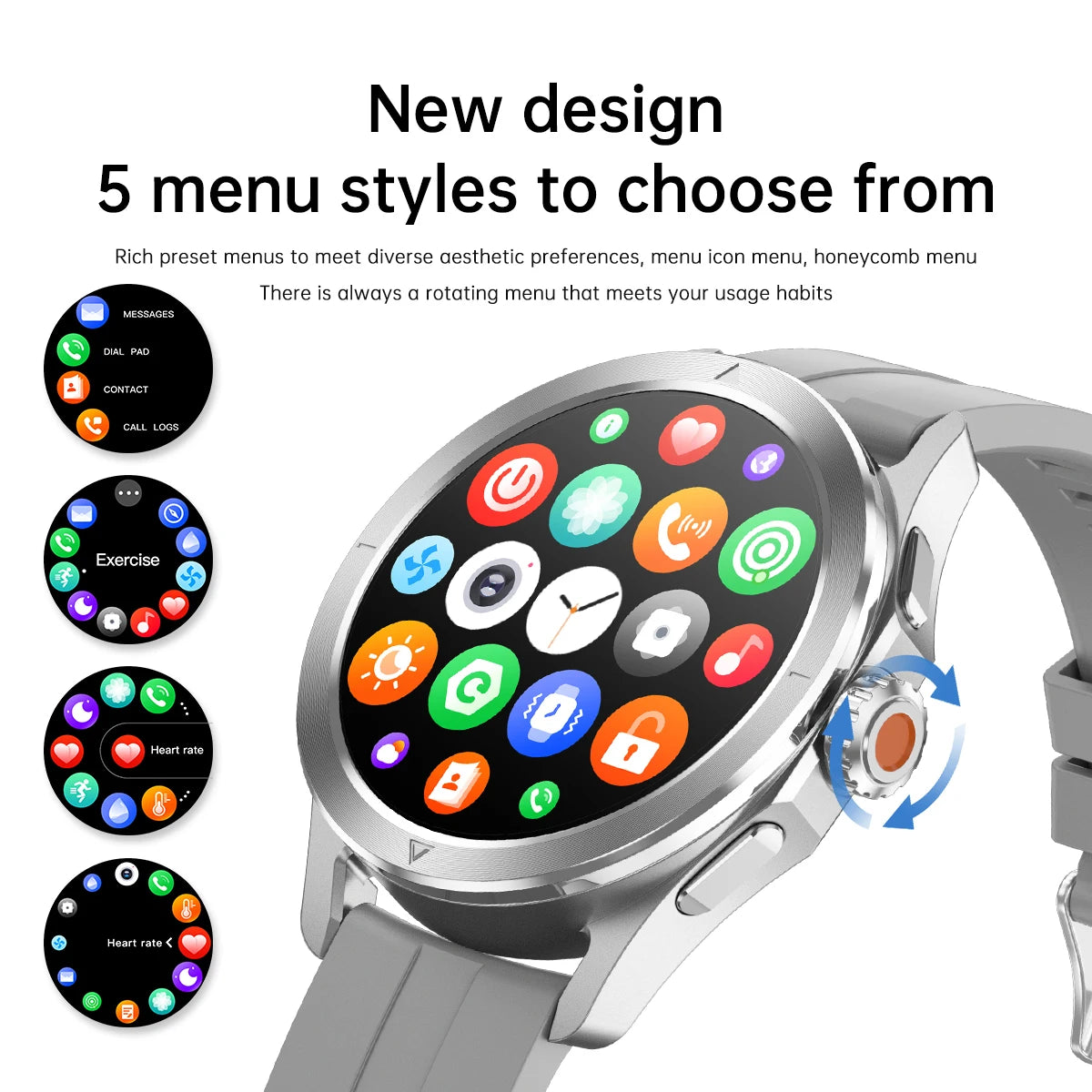 Xiaomi S4 Ultra Smartwatch – HD AMOLED, GPS, Heart Rate & Bluetooth