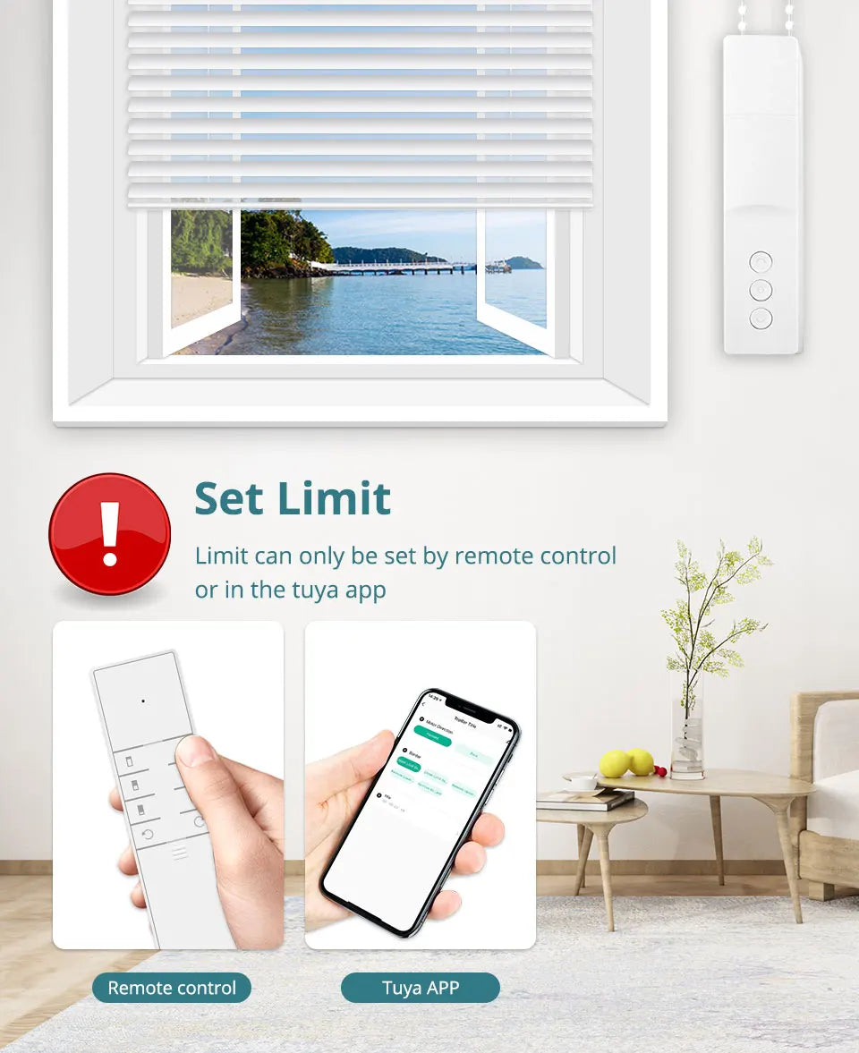 Zemismart Zigbee Smart Roller Shade Motor – Battery Powered