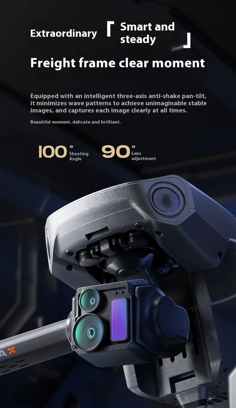 P7 Max Drone with 3-Axis Brushless Gimbal