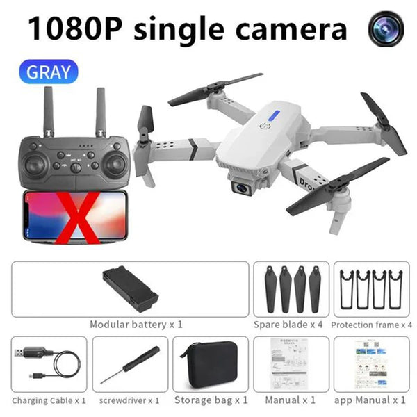 2024 E88 Pro WiFi FPV Drone with 4K/1080P Camera