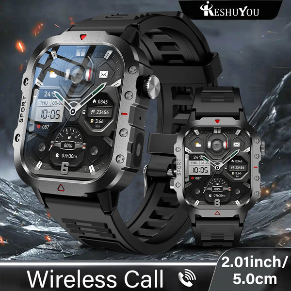 KESHUYOU Outdoor Sports Smart Watch – 2.01″ HD
