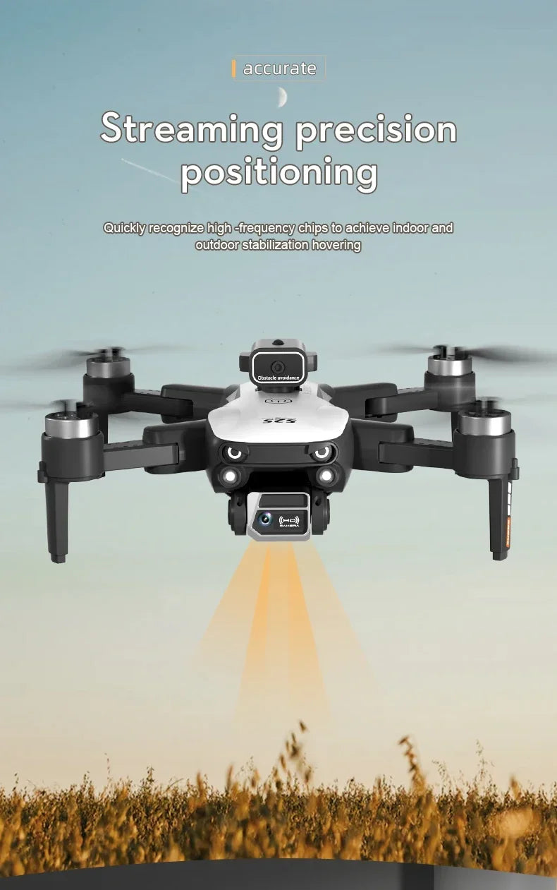 S2S Mini Drone – 8K HD Camera, Obstacle Avoidance & Foldable Quadcopter