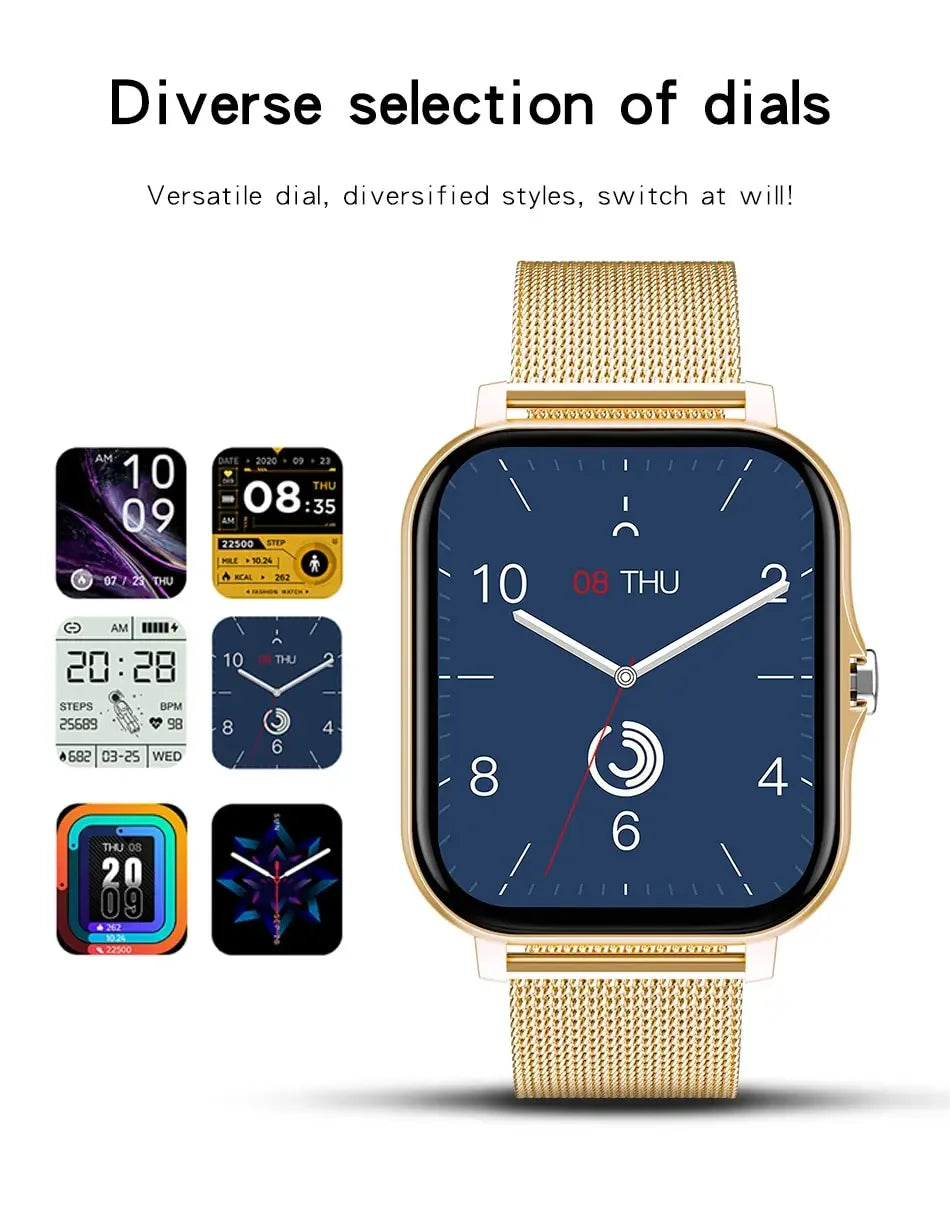 2024 Bluetooth Smart Watch – Touch Call & Fitness Tracker