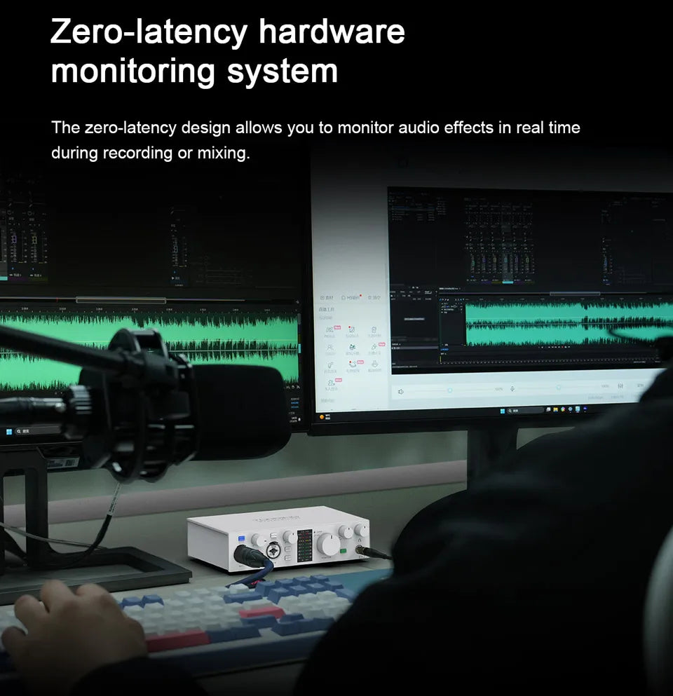 TOPPING E2x2 OTG – 2-in/2-out Audio Interface