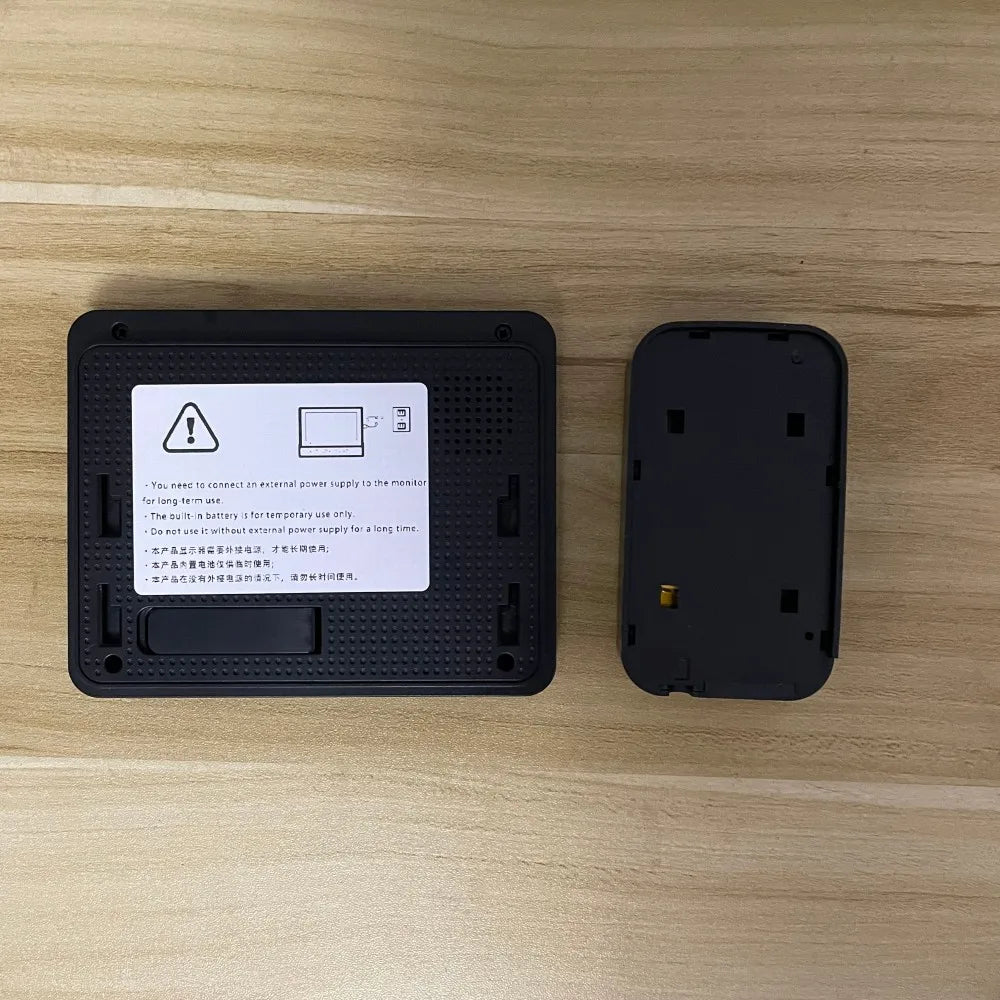 Wireless Video Doorbell with 4.3" HD Screen & WiFi Intercom