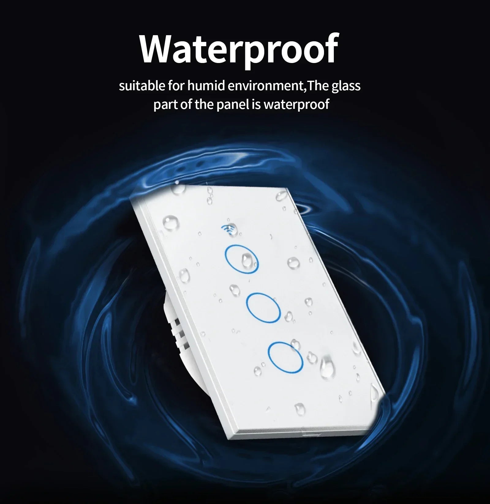 TNCE Tuya WiFi/Zigbee Wall Switch – 1/2/3/4 Gang