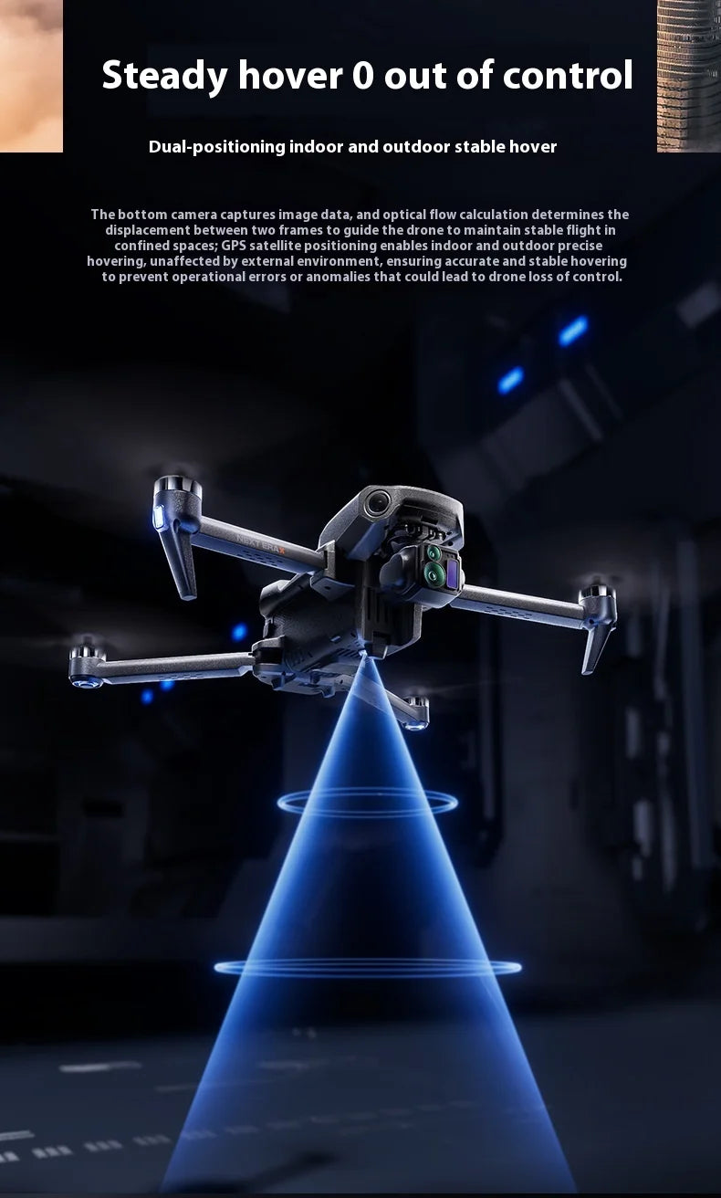 P7 Max Drone with 3-Axis Brushless Gimbal
