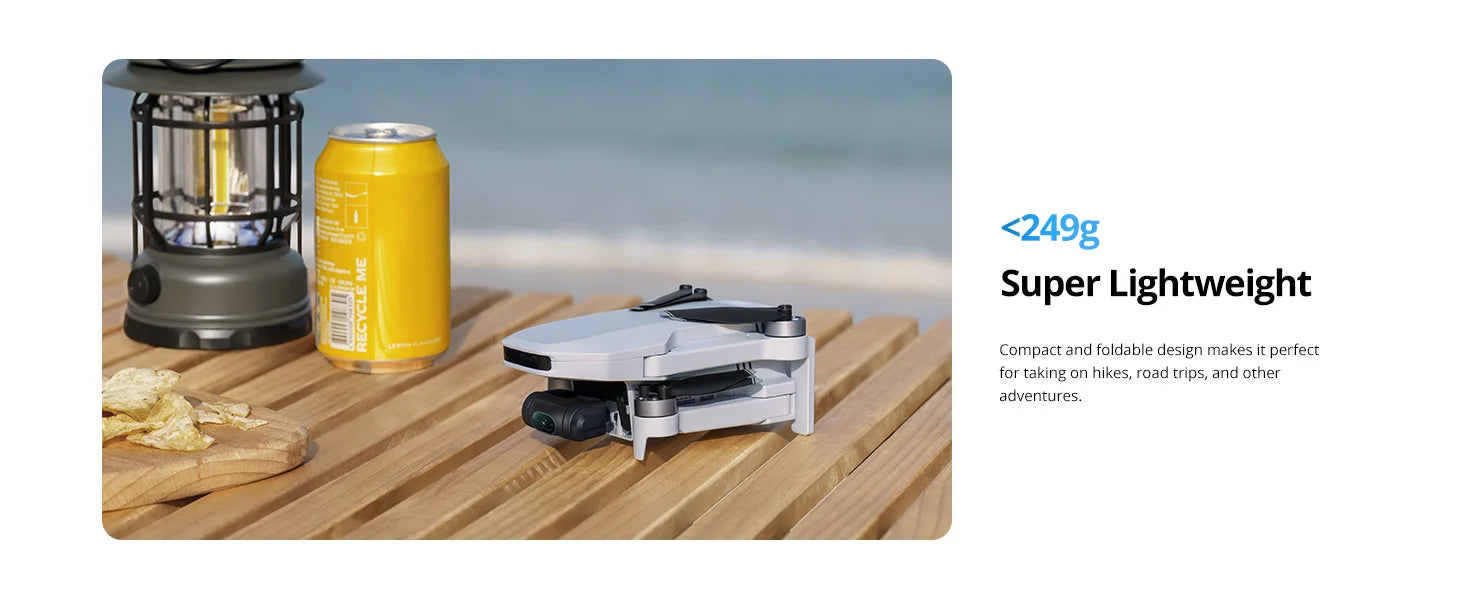 Potensic C0 Mini Drone – 4K Camera, 3-Axis Gimbal, 6KM GPS