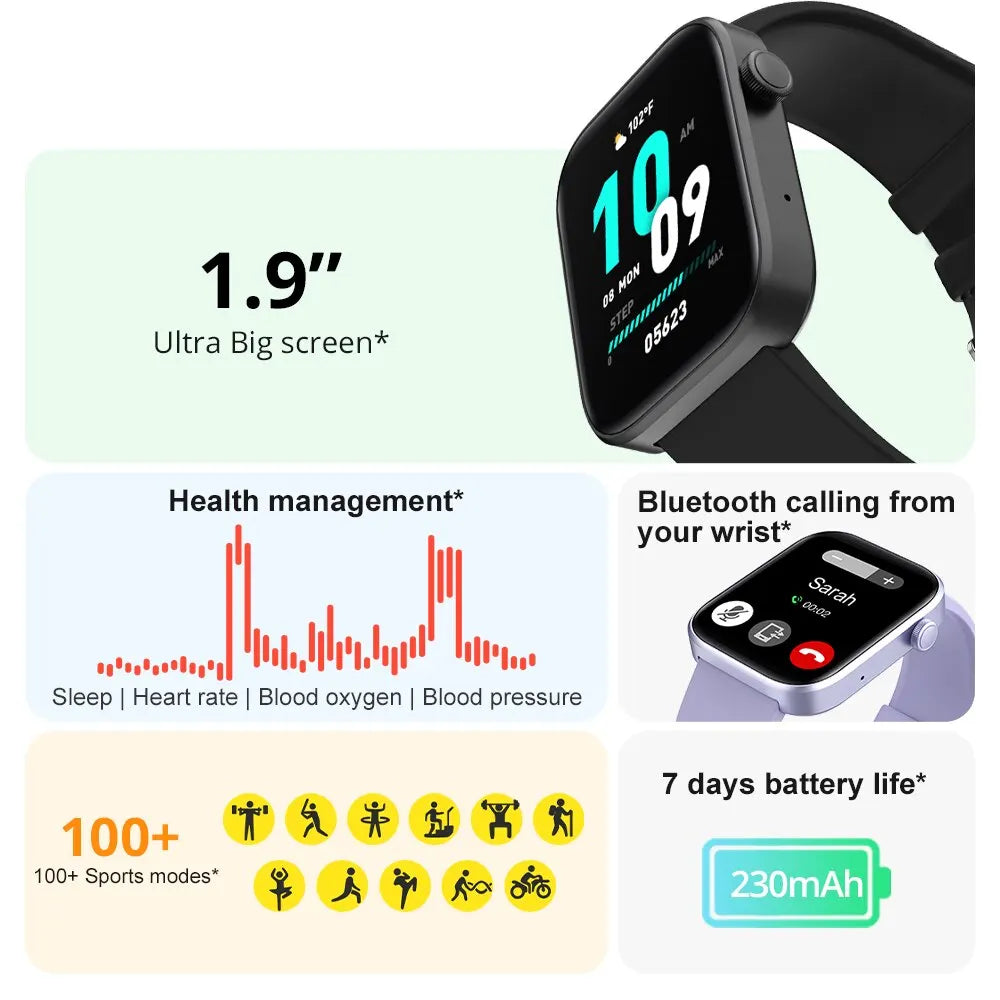 COLMI P71 Smartwatch – Voice Calling & Health Monitor