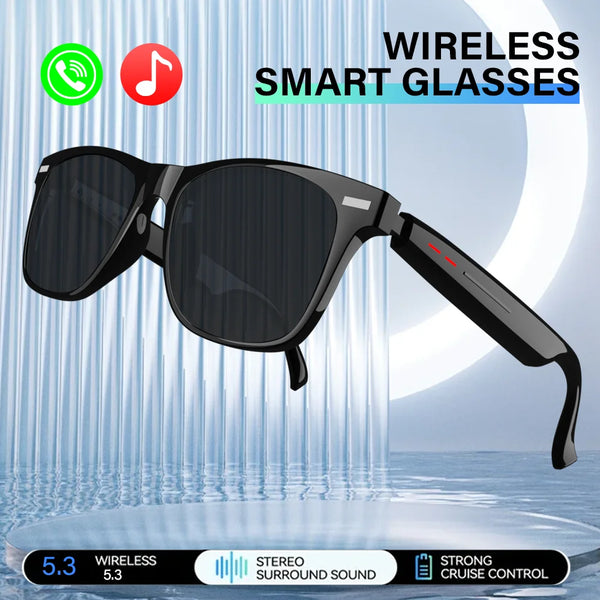 LAXASFIT Smart Sunglasses – Anti-Blue Light, Bluetooth & UV Protection
