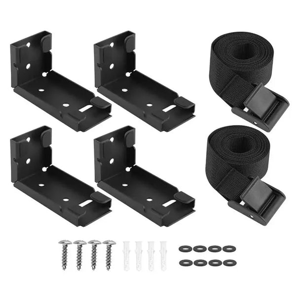 Adjustable Under-Desk CPU Case Holder Stand