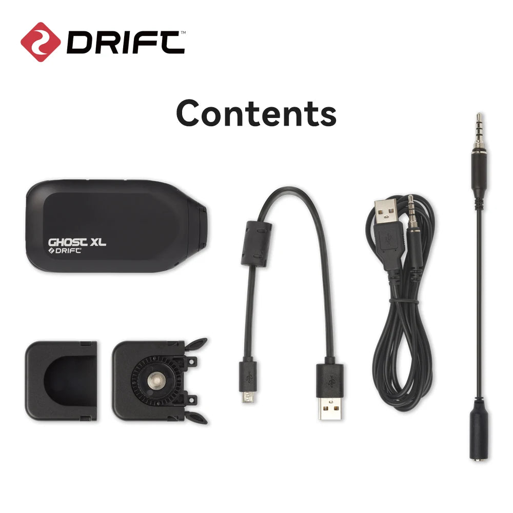 Drift Innovation Ghost XL – 1080p HD Action Camera with Rotating Lens