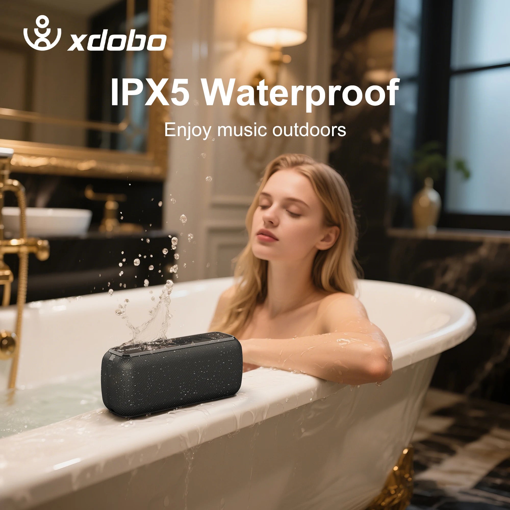 XDOB‍O X8 60W Portable Bluetooth Speaker – Bass Subwoofer & Waterproof TWS