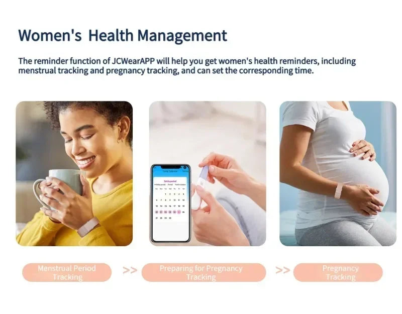 2208A Smart Bracelet – Heart Rate & Fitness Tracker