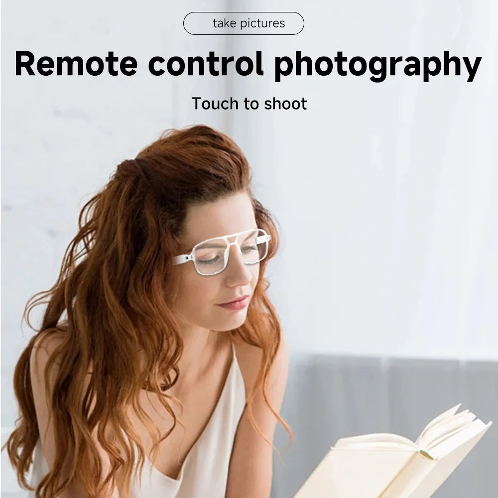 Smart Audio Glasses – Bluetooth, Anti-UV, Color-Changing Lenses