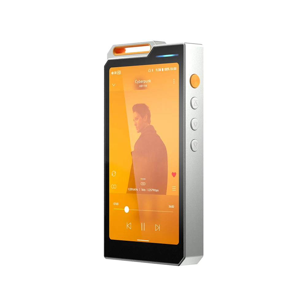 HiBy R4 HiFi Music Player – Android 12, Bluetooth & WiFi