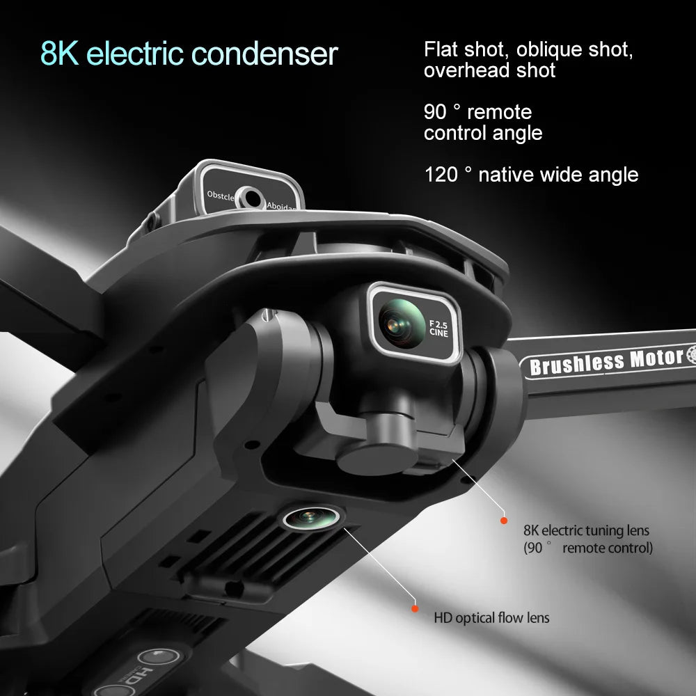 2025 V168 Pro MAX GPS Drone with 8K HD Camera