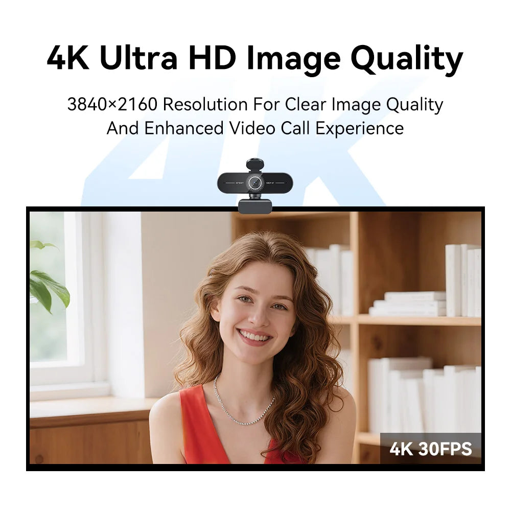 EMEET C60E – 4K/1080p HD Webcam