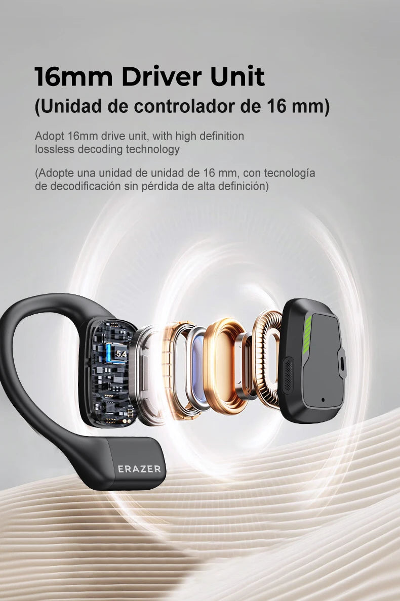 Erazer XP6 AI Bluetooth Earphones – Translator & Wireless Headset