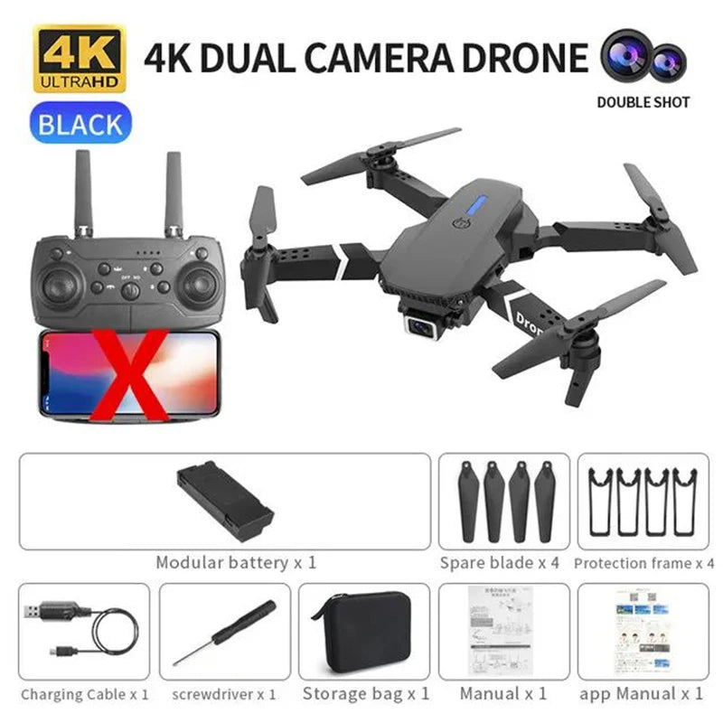 2024 E88 Pro WiFi FPV Drone with 4K/1080P Camera