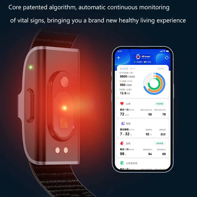 2208A Smart Bracelet – Heart Rate & Fitness Tracker