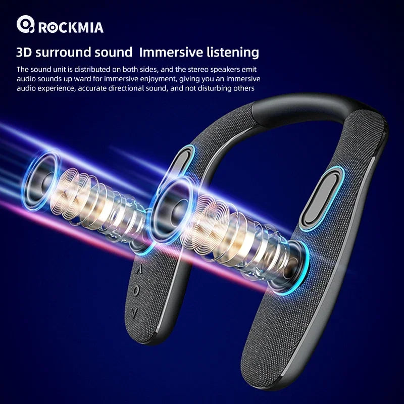 EBS-908 Wearable Neckband Speaker – Bluetooth 5.0 Surround Sound