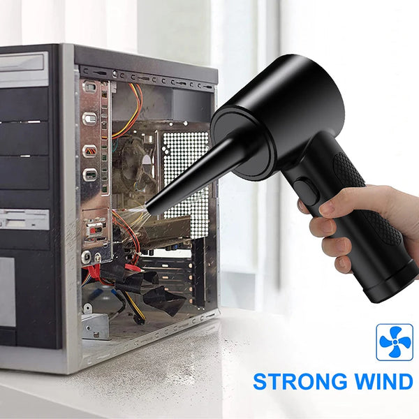 Cordless Electric Air Duster – 51000RPM Wireless Compressed Air Blower