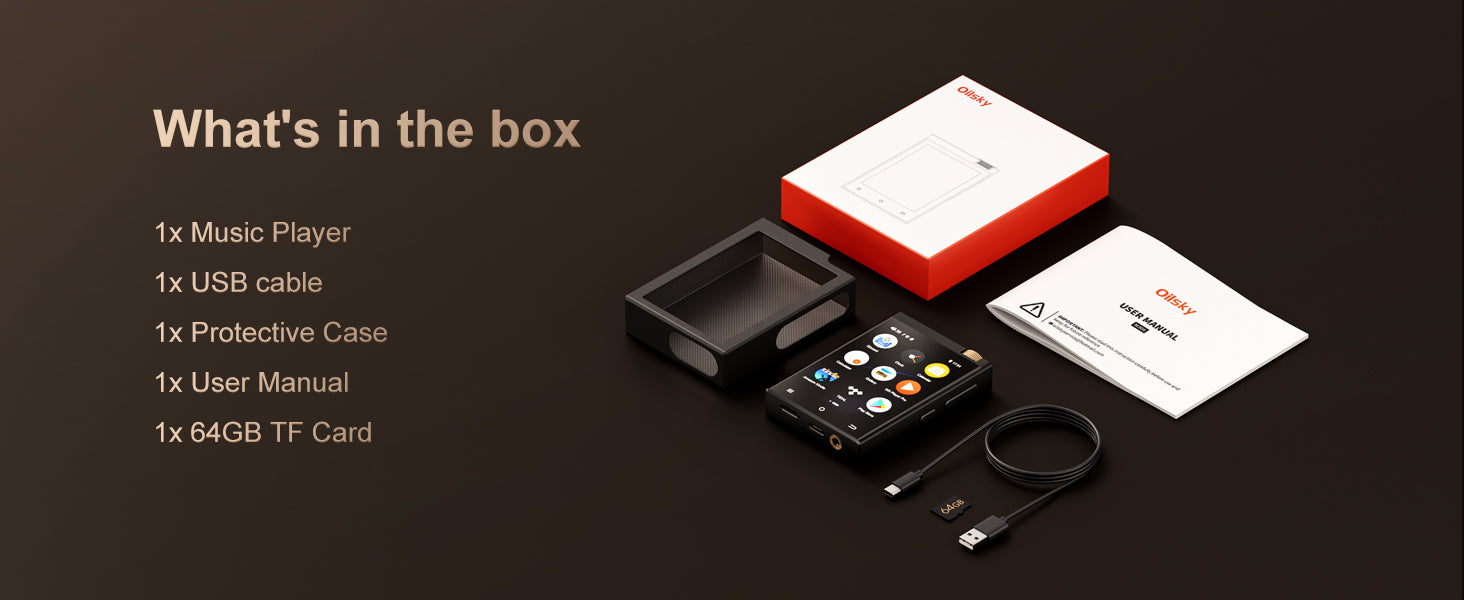 Oilsky Hi-Fi MP3 Player – Bluetooth & WiFi